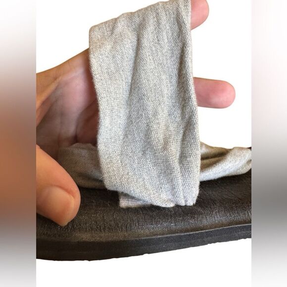 Sanuk Women's Yoga Sling 2 Sandals Size 10 in Gray - Picture 4 of 5